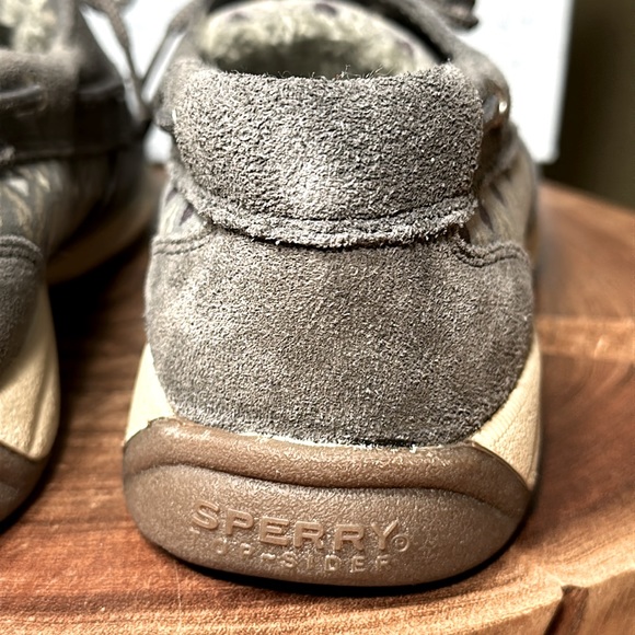 *NWT* SPERRY Intrepid Graphite/Suede Boat Shoes - Picture 5 of 15